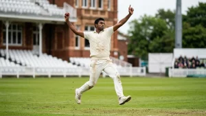Auqib Nabi&#8217;s visa came through on Saturday, and Surrey have him for three Championship games