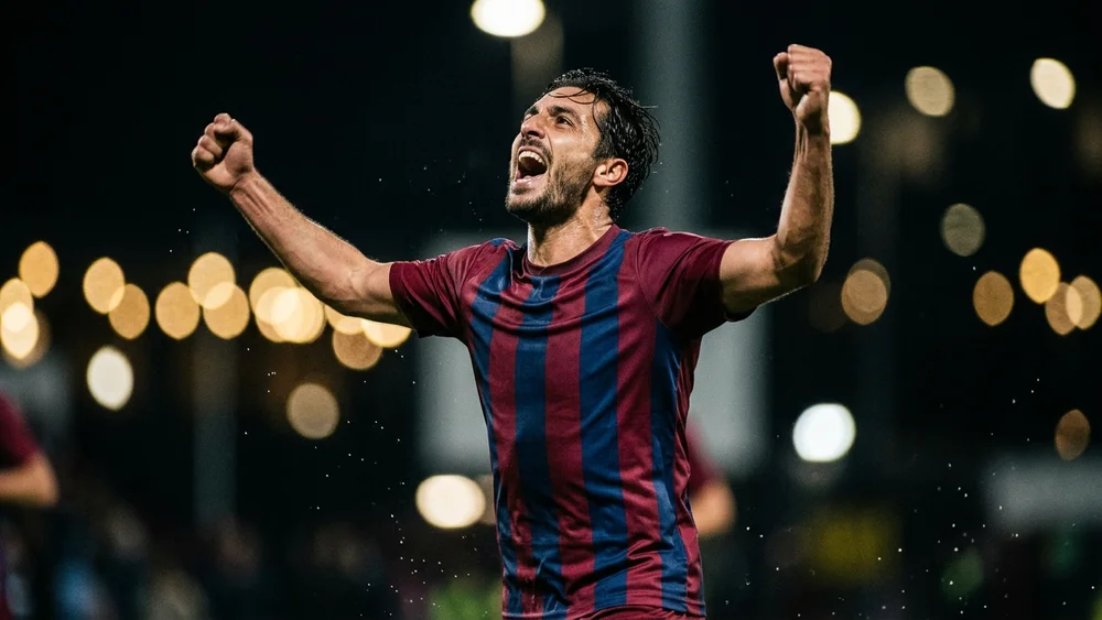 Gordon made two of Barcelona&#8217;s five, and Rayo led at Camp Nou for seven minutes