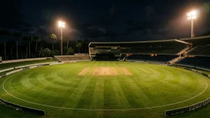 Shadab Khan hit 30 off nine balls, and Guyana&#8217;s unbeaten CPL run ended at six