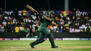 Hetmyer&#8217;s 40-ball hundred equalled the CPL record, and Trinbago still nearly chased it down
