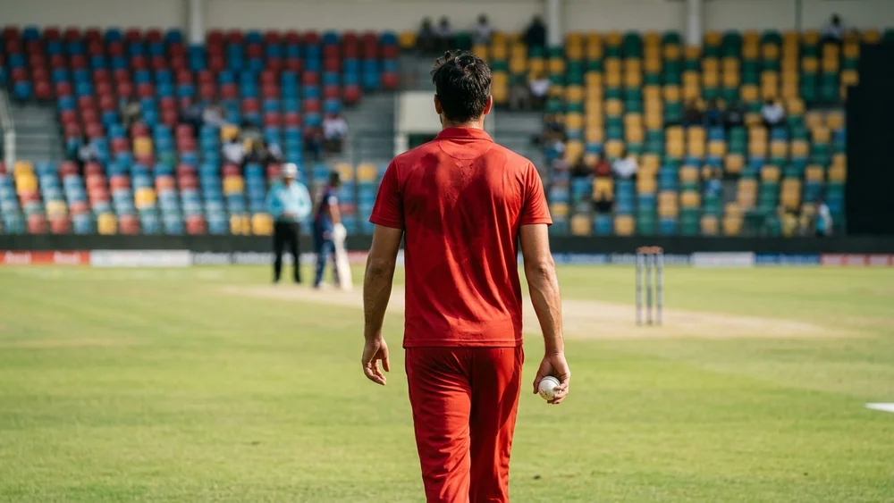 Oman were 5 for 3 in the third over, and Hong Kong’s 121 was enough by 41 runs