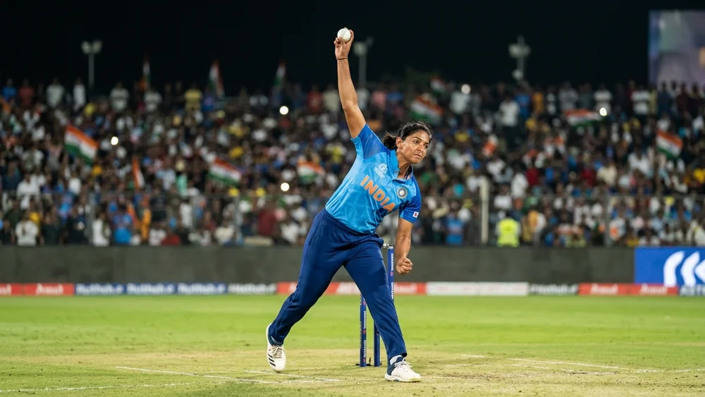Pakistan made 55 in 18.1 overs, and India’s three spinners took eight of the wickets for 21