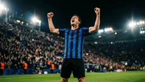 Koné scored twice in the first half, and Lautaro Martínez had both goals back by the 79th