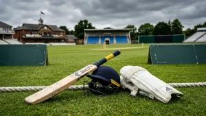 Hong Kong lost three wickets in five balls, and Malaysia won with eight overs to spare