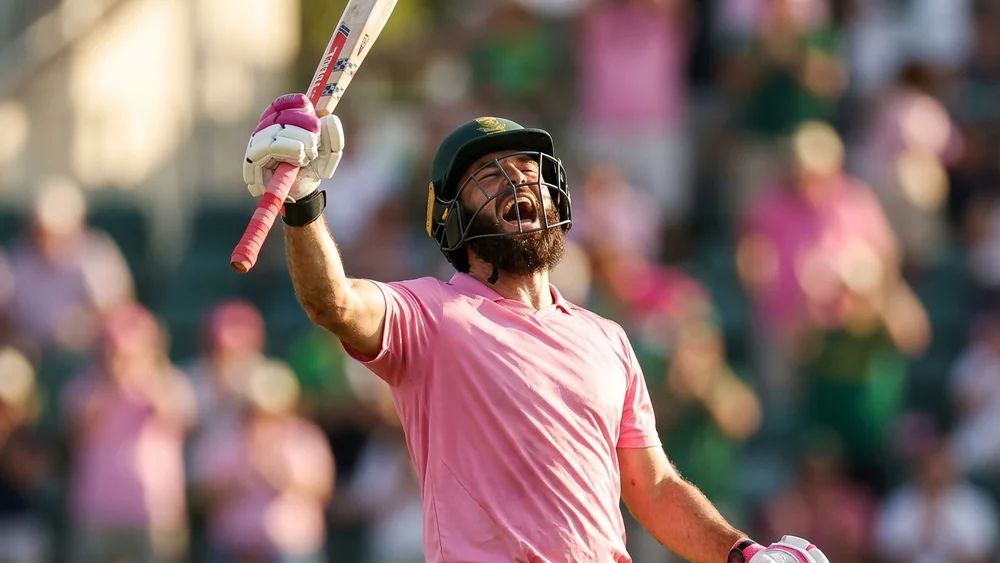 Miller wore his mother&#8217;s name and made 142, and South Africa beat Australia by 32 to take the series