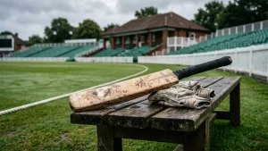Pakistan were still two runs behind with eight wickets down, and Razaullah&#8217;s nine sixes left England chasing 130