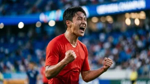 China led for 11 minutes, and Bae Jun-ho&#8217;s late header put South Korea into another Asian Games final