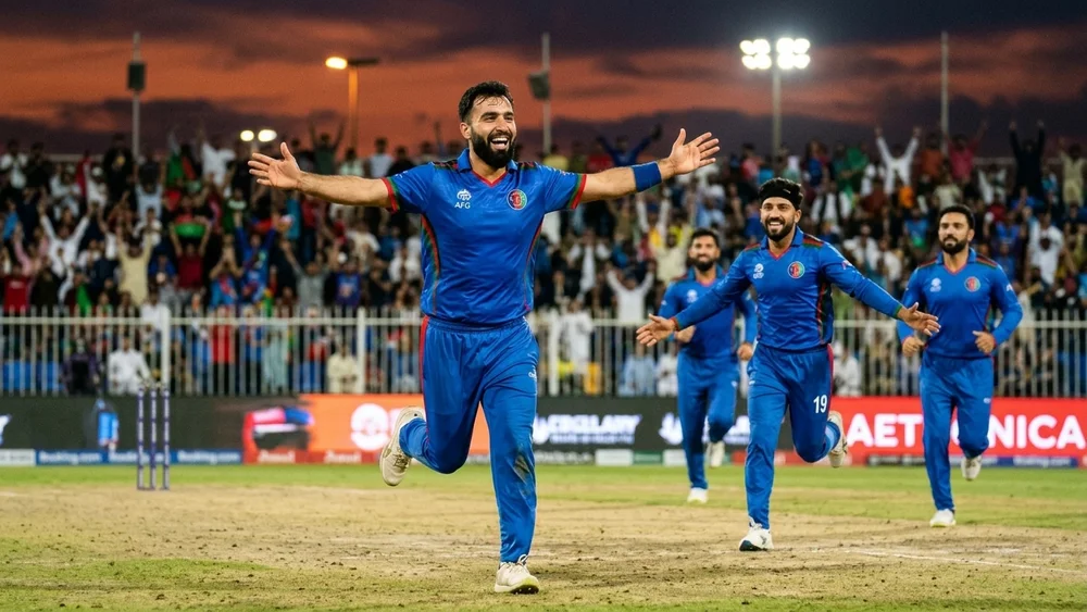 Rashid Khan took 4 for 31, and Afghanistan knocked Bangladesh out to set up a tri-series final with Zimbabwe