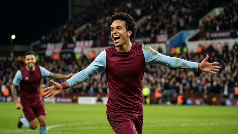 Alysson won a penalty and made the third, and Aston Villa have three wins from three in the Champions League