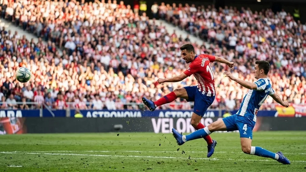 Fortuño kept Atlético out for 88 minutes, and Baena’s winner from the bench put them second in La Liga
