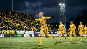 Bodø/Glimt lost 5-0 in Munich last month, and Sjøvold&#8217;s goal beat Dortmund at the Aspmyra