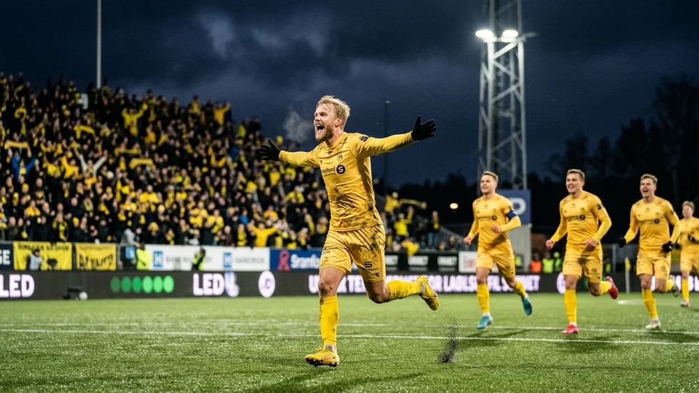 Bodø/Glimt lost 5-0 in Munich last month, and Sjøvold’s goal beat Dortmund at the Aspmyra