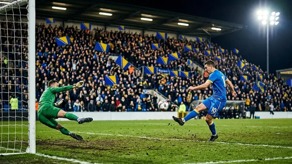 Lewandowski had gone back to Chicago, and Poland lost to Bosnia for the first time on an 84th-minute penalty