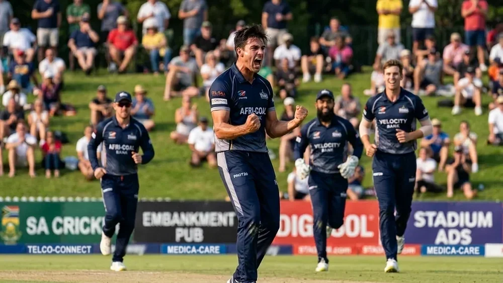 Chad Laycock took five wickets in one over, and KZN Inland still lost to Titans by 21 runs