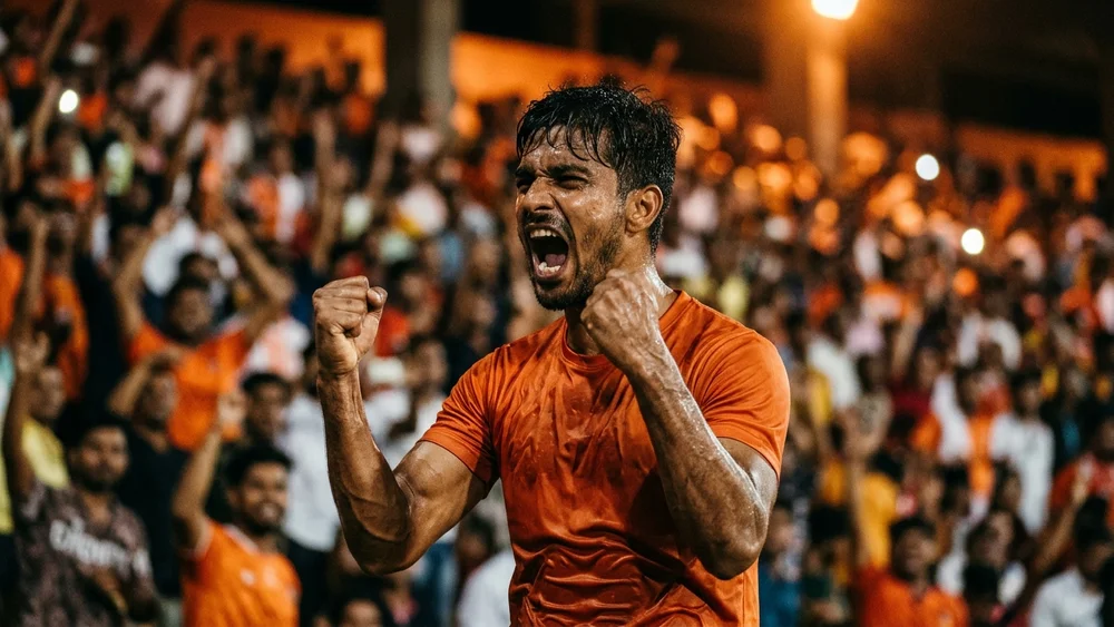 Sporting Club Delhi have led in all three of their ISL games, and Vallejo’s 95th-minute equaliser left them with one point
