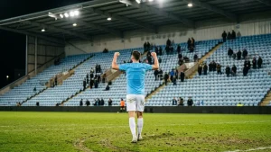 Foden had gone ten months without a City goal, and his hat-trick beat AEK in front of 20,000 empty seats