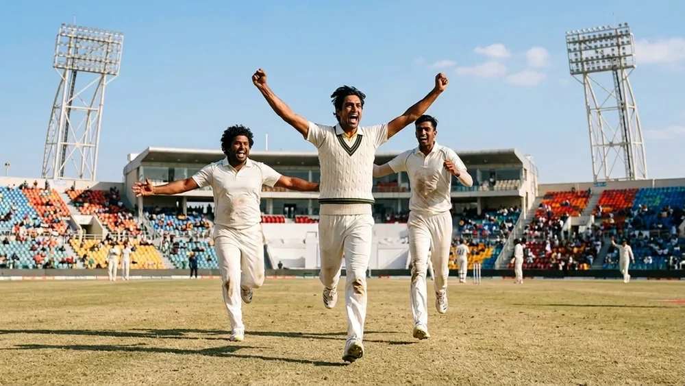 Hasan Mahmud took Bangladesh’s first Test hat-trick by a fast bowler, and they lead Afghanistan by 329 in Abu Dhabi
