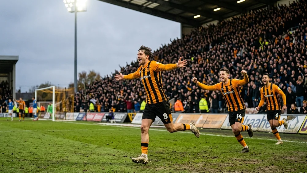 Hull had not conceded at the MKM all season, and Belloumi came off the bench to deny Everton a win