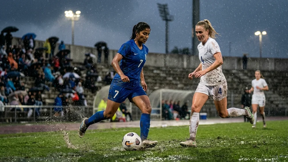 India’s first women’s international in Kolkata had six debutants, and Russia won it 4-0