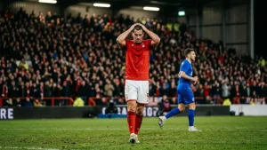 Leif Davis cleared two off the line, and Enciso&#8217;s gift from Milenković earned Ipswich a 1-1 draw with Forest