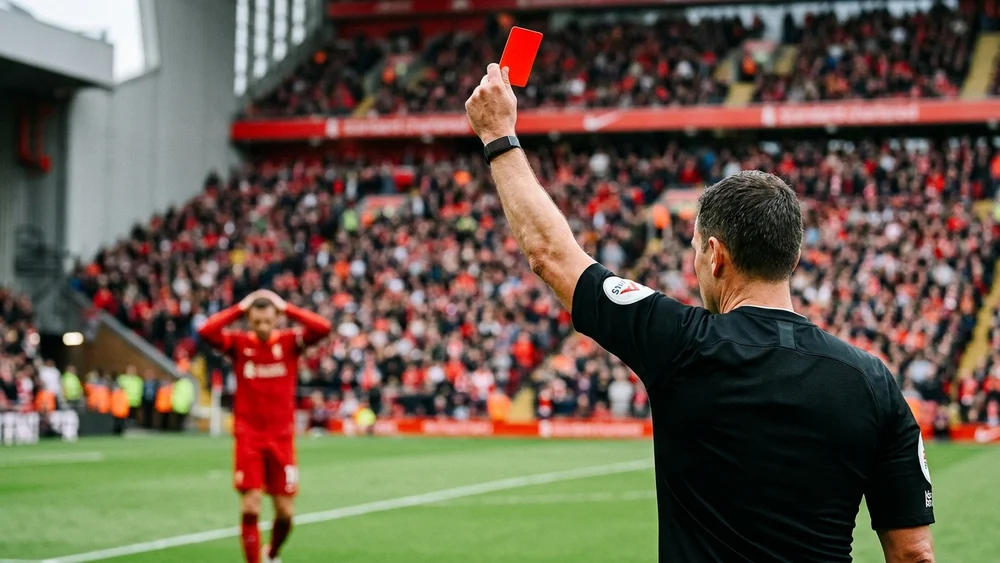 Liverpool were the better side for an hour, and Gravenberch’s red card let City score three in 13 minutes