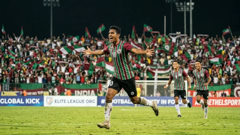 Chennaiyin had 25 shots at Salt Lake, and Manvir Singh’s 85th-minute goal won it for Mohun Bagan