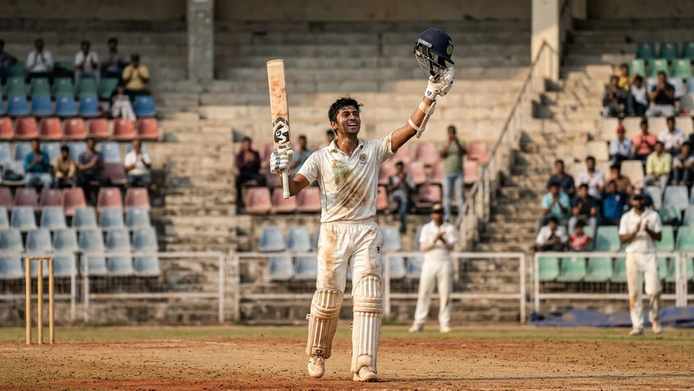 Priyanshu Moliya made 321 not out at 21, and Ayush Badoni has 427 runs in his last two Ranji innings