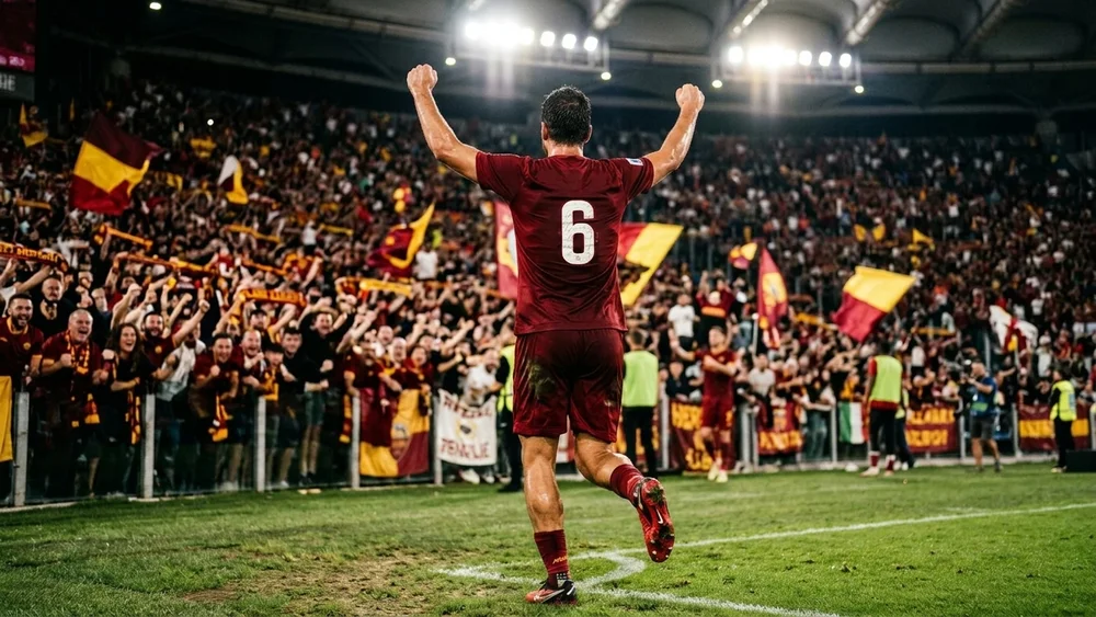 Napoli led Roma 2-0 and then 3-2, and Allegri was sent off after Balerdi’s second goal made it 3-3