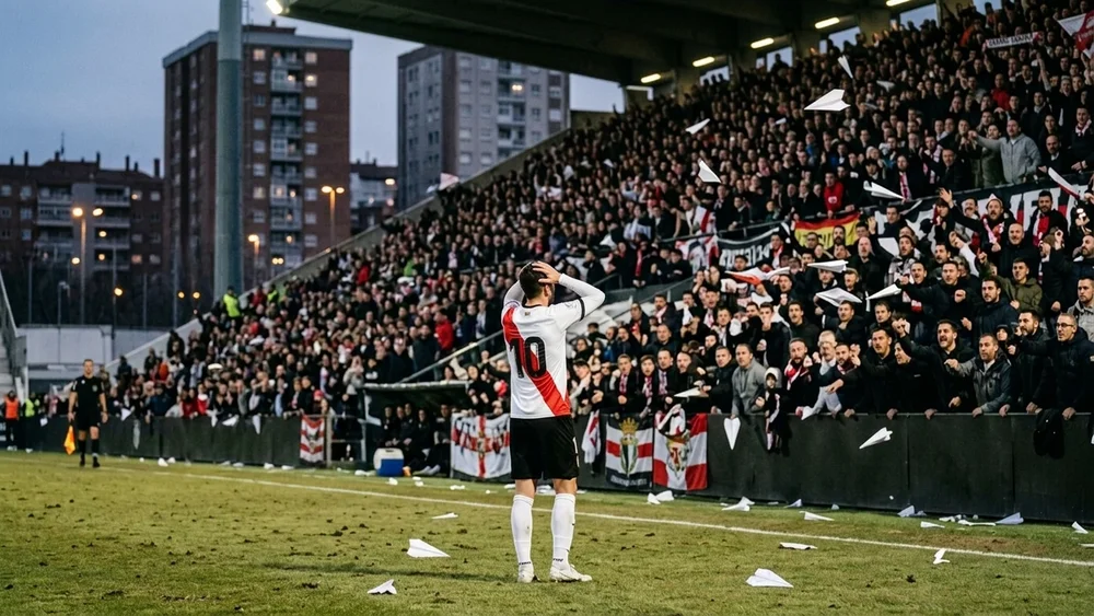 Rayo Vallecano played a European final in May, and their own fans stopped their first game back at Vallecas