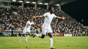 Diomandé came off the bench against his old club, and Real Madrid beat Leipzig 4-1 for three wins from three