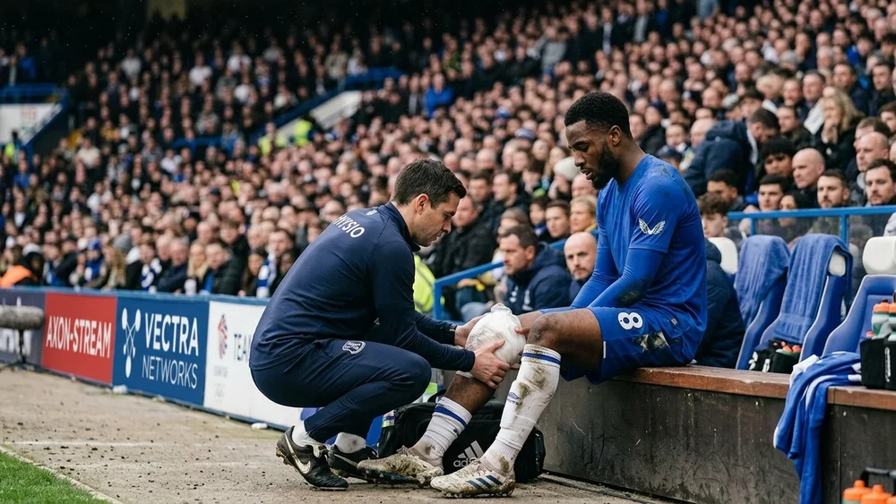 Reece James hurt his knee the day before the Bournemouth win, and Chelsea go to unbeaten Everton without their captain