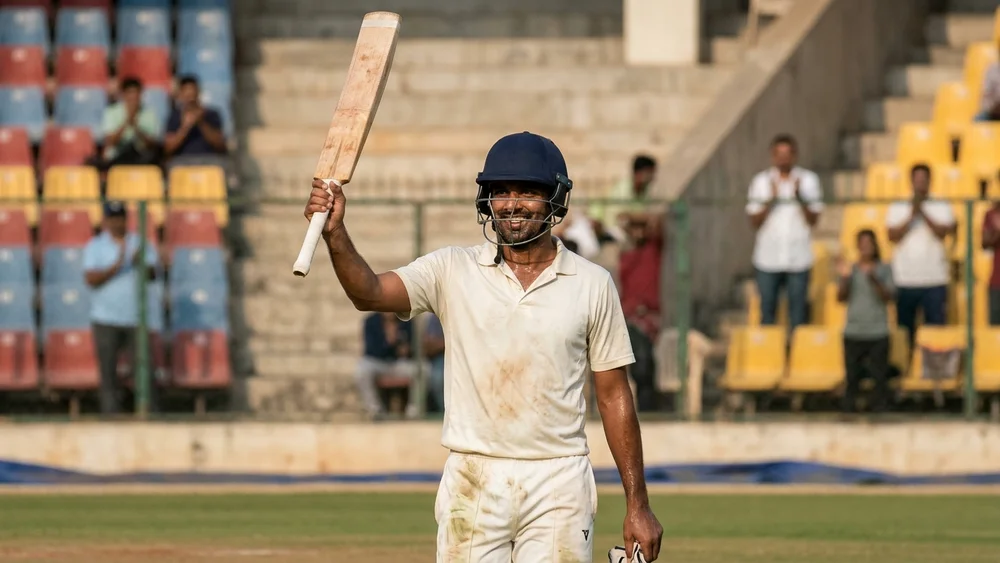 Gill was bowled for 1 on his Ranji return, and Uday Saharan&#8217;s 161 and 40 not out won it for Punjab
